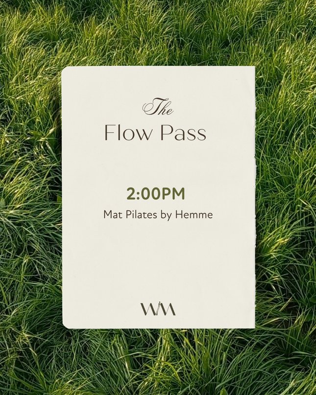 The Flow Pass - Mat Pilates by Hemme 2PM