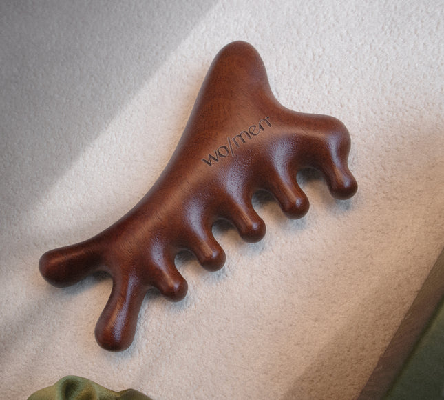 Gua Sha Wooden Comb