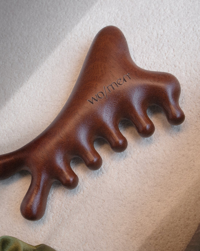 Gua Sha Wooden Comb